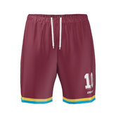 STRIDE SHORTS 8 - MAROON